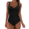 Sexy Push Up One-Piece Plus Size Swimwear