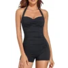 Bandage One-Piece Slimming Swimwear Swimsuit